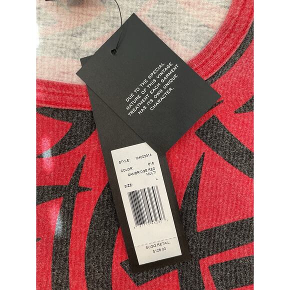 Marc Jacobs Women's Ryder Motorcross Tee Large🔥NEW🔥$128 Retail Racing Uprising - Picture 6 of 8